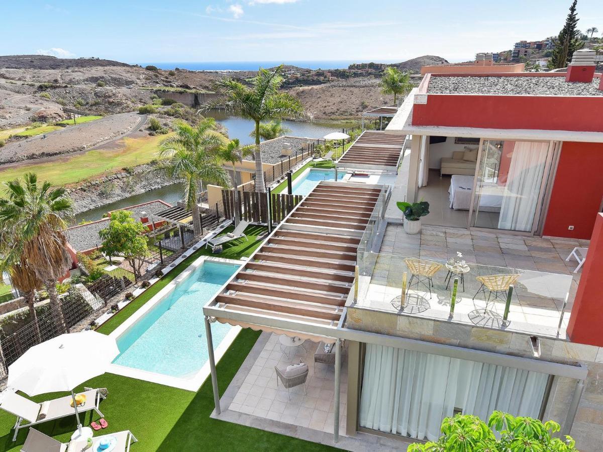 Los Dragos Salobre Golf Villas 3 By Villagrancanaria ماسبالوماس المظهر الخارجي الصورة